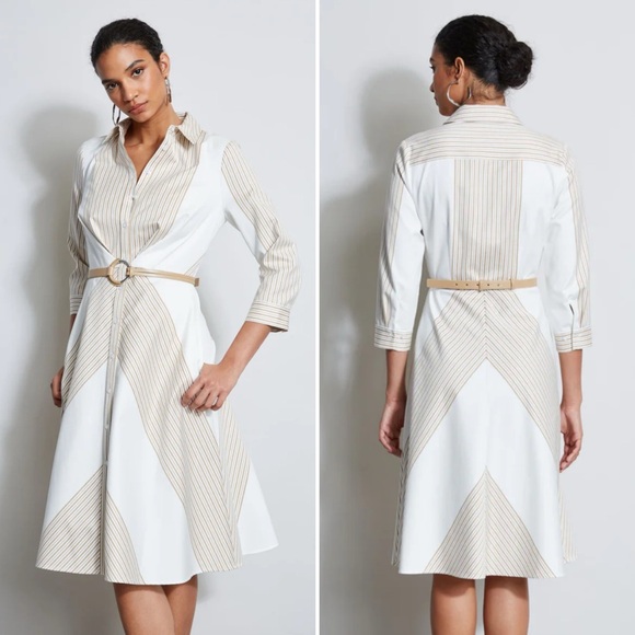 NWT Elie Tahari A-Line Dress - Picture 2 of 14